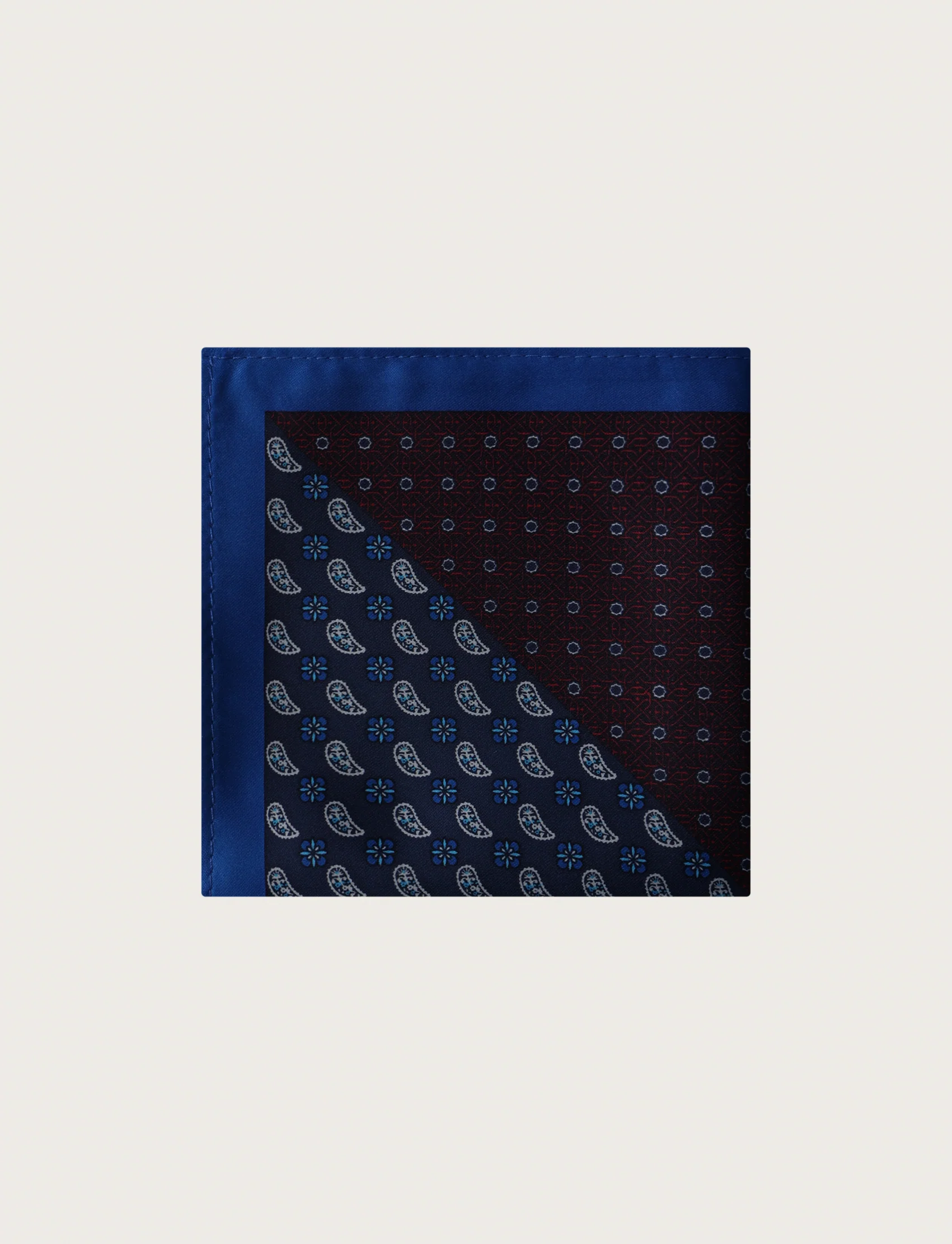 Pochette fantasia floreale geometrica - Image 13