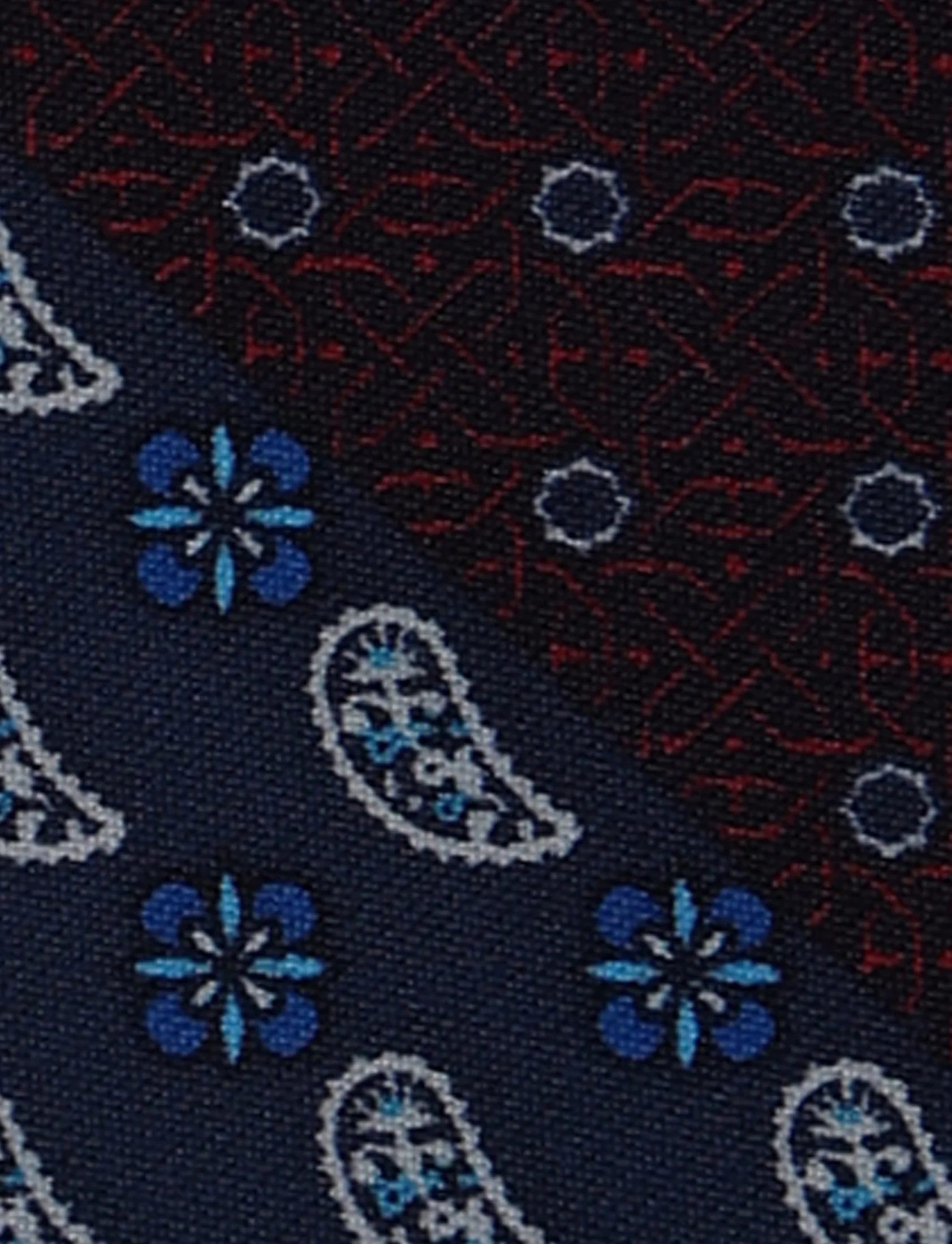 Pochette fantasia floreale geometrica - Image 14