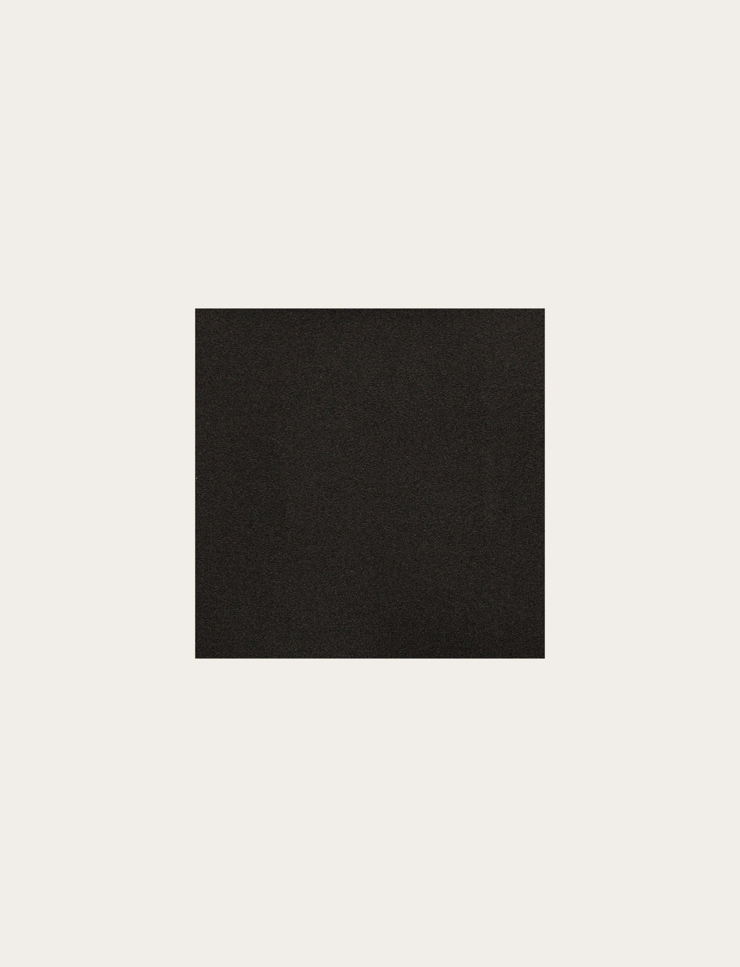 Pochette in raso di seta tinta unita - Image 5