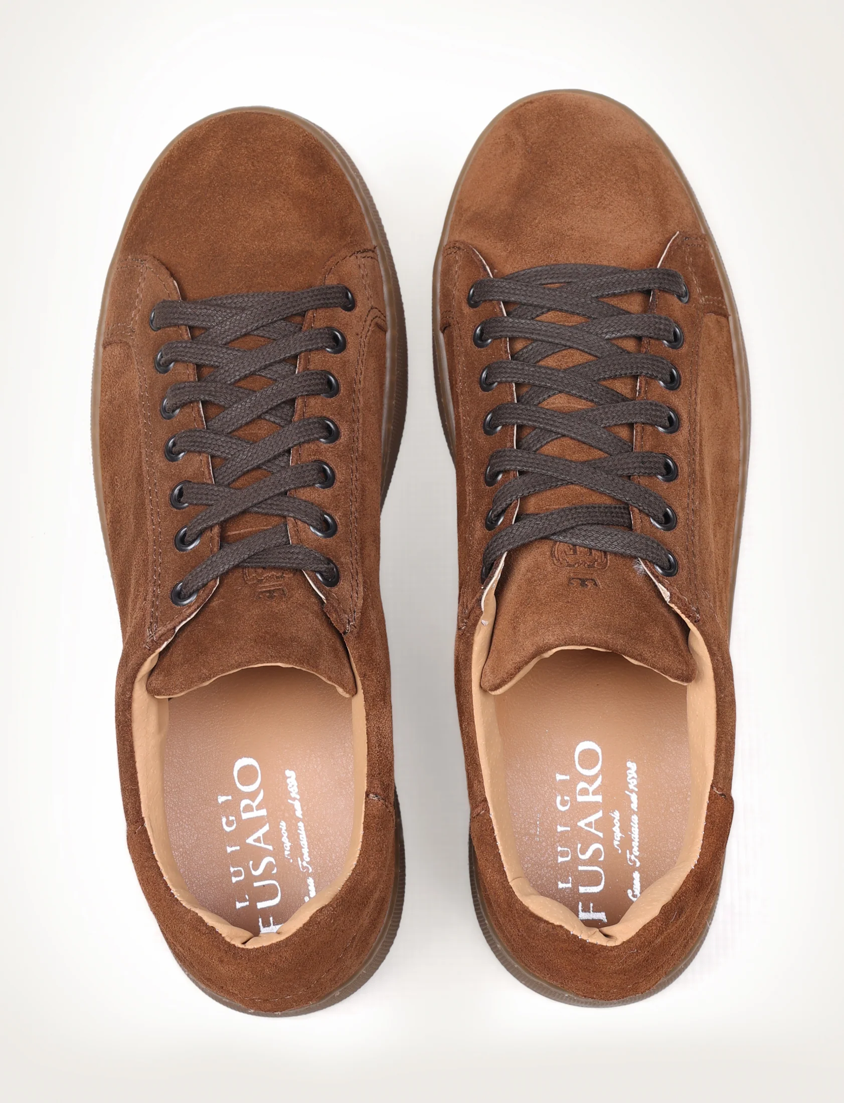 Sneakers in camoscio con suola in gomma - Image 4