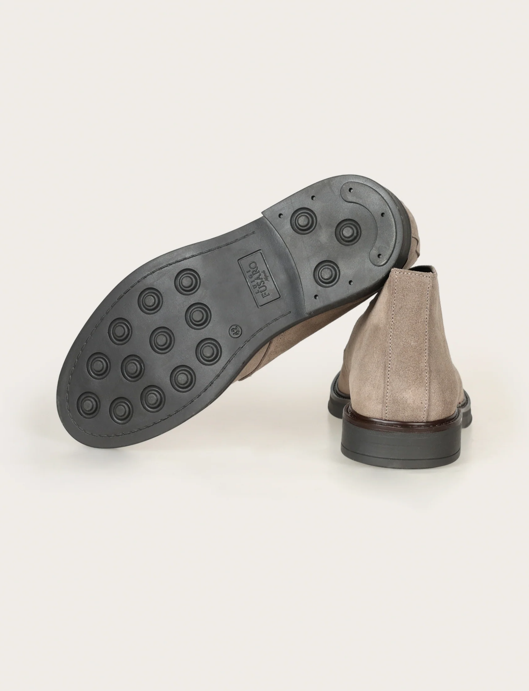 Polacchino in camoscio con lacci - Image 3