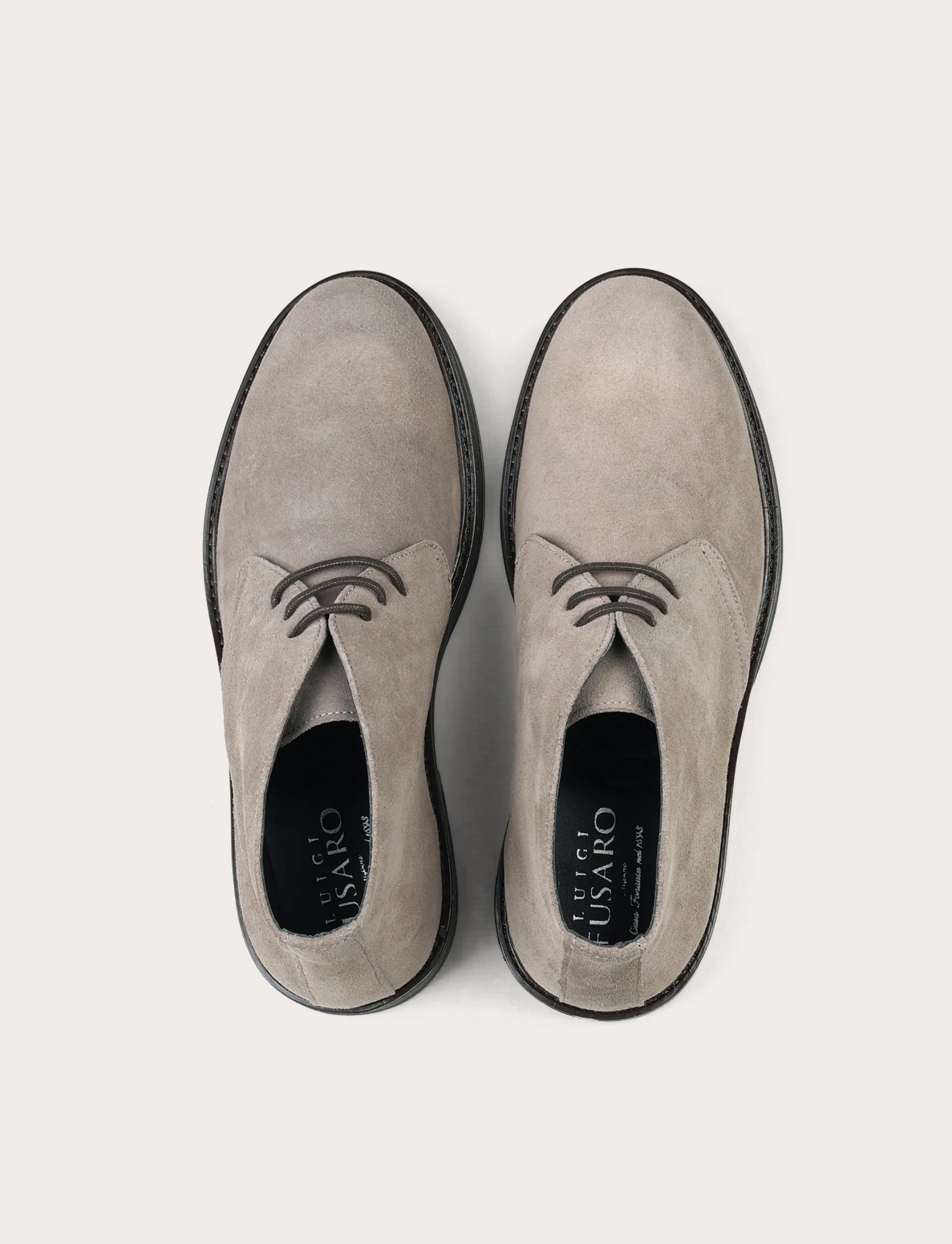 Polacchino in camoscio con lacci - Image 4