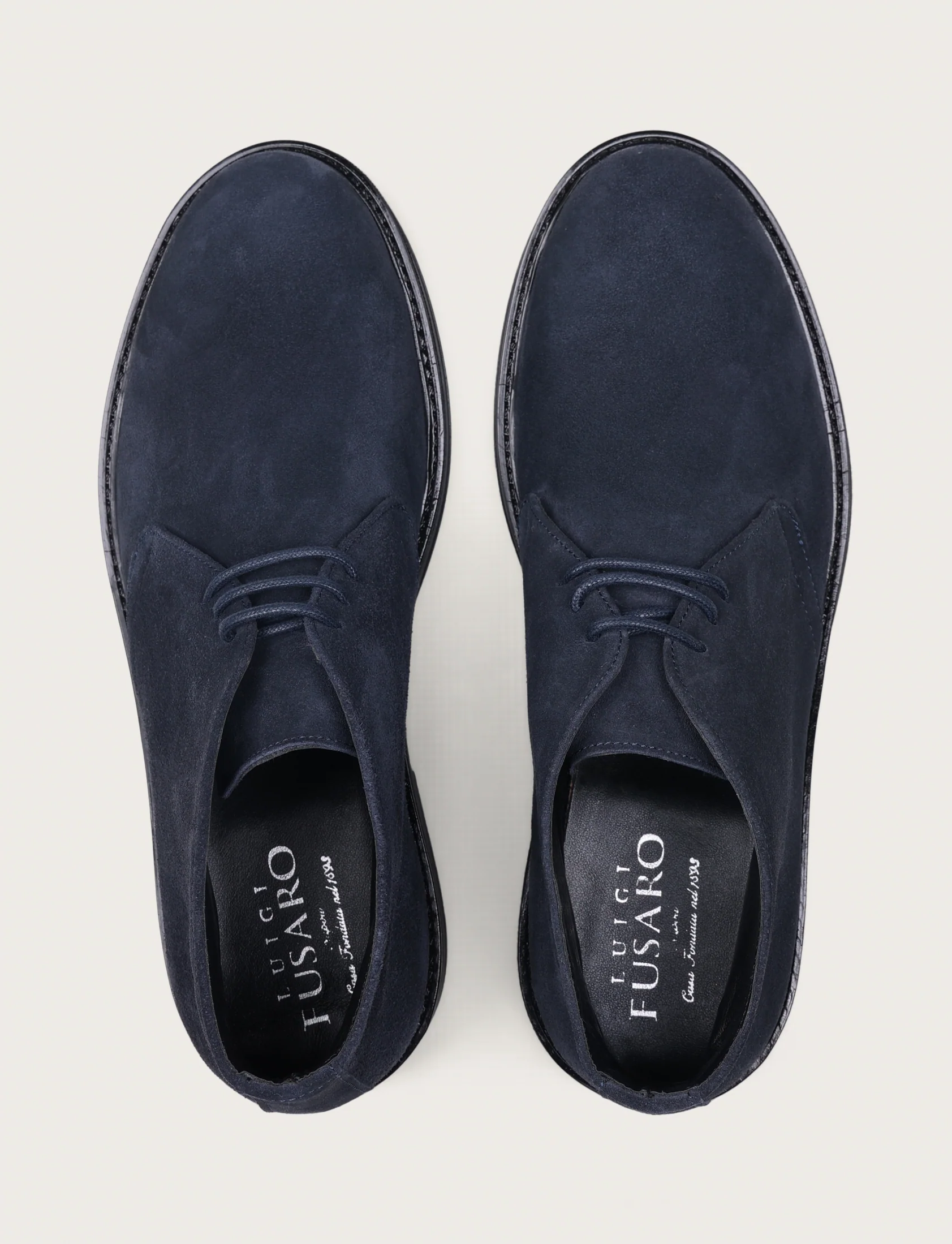 Polacchino in camoscio con lacci - Image 8