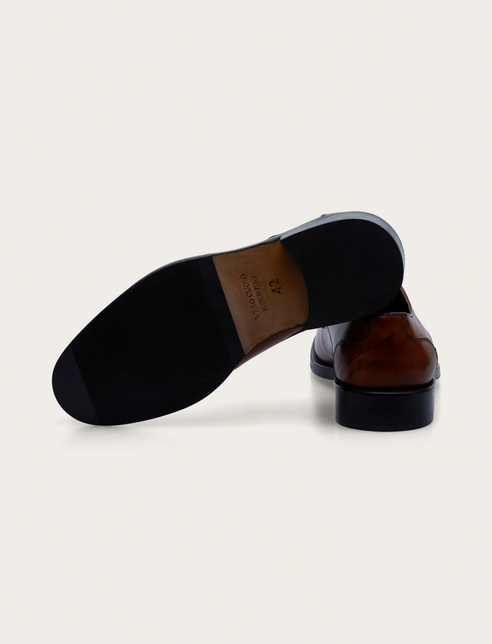 Scarpe derby in pelle crust - Image 9