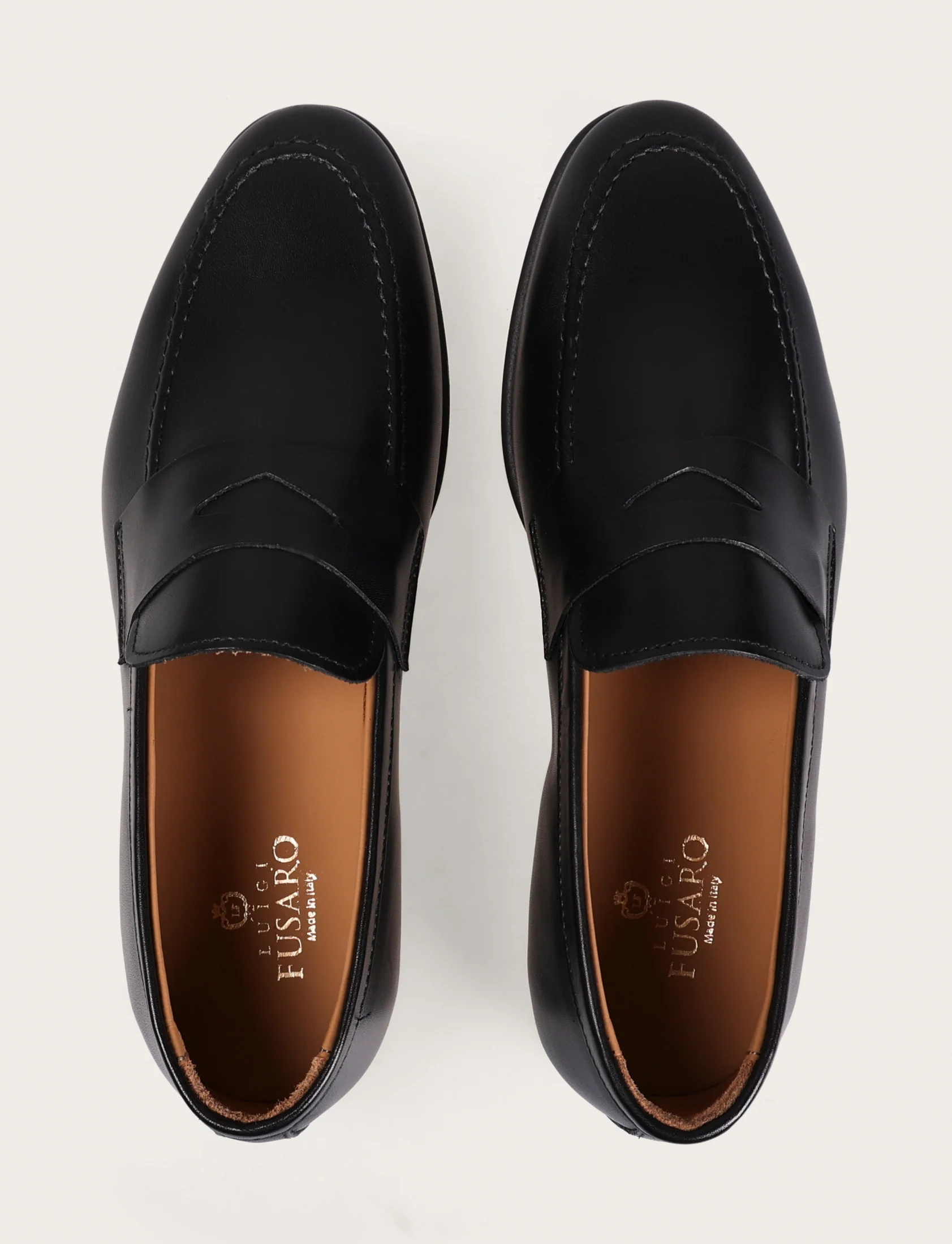 Mocassini in pelle crust con bendina - Image 8